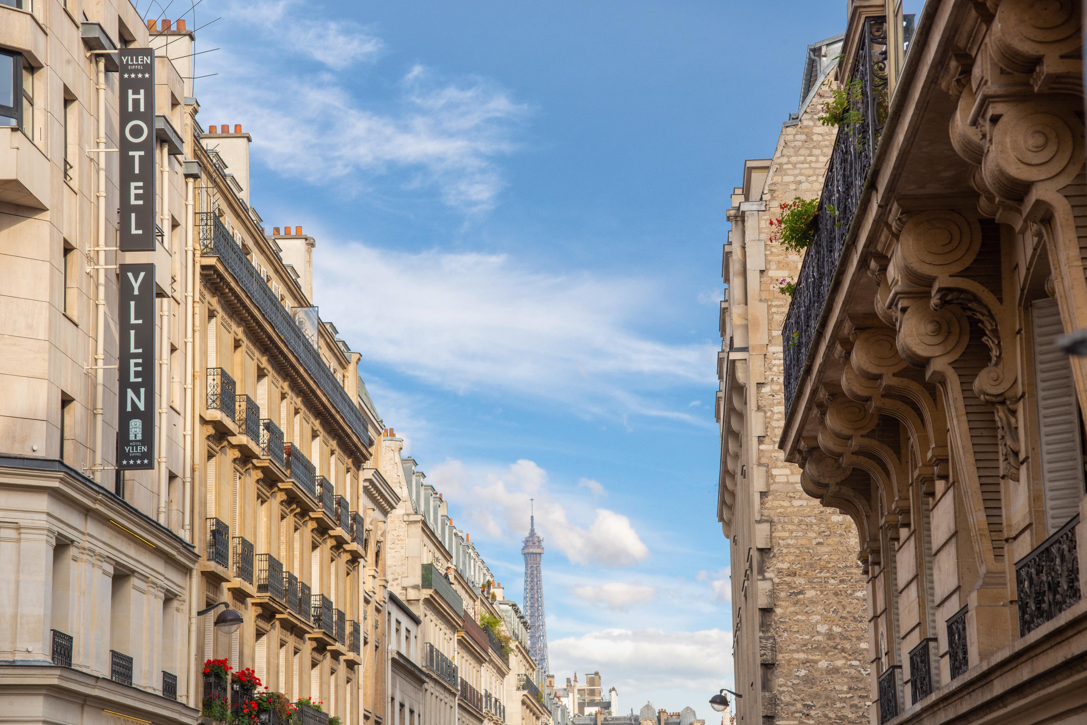 Hotel Yllen Eiffel Paryż Zewnętrze zdjęcie